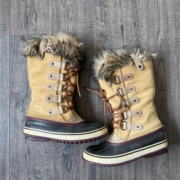 Sorel Joan of Arctic Waterproof- Honest Beige - Picture 3 of 10